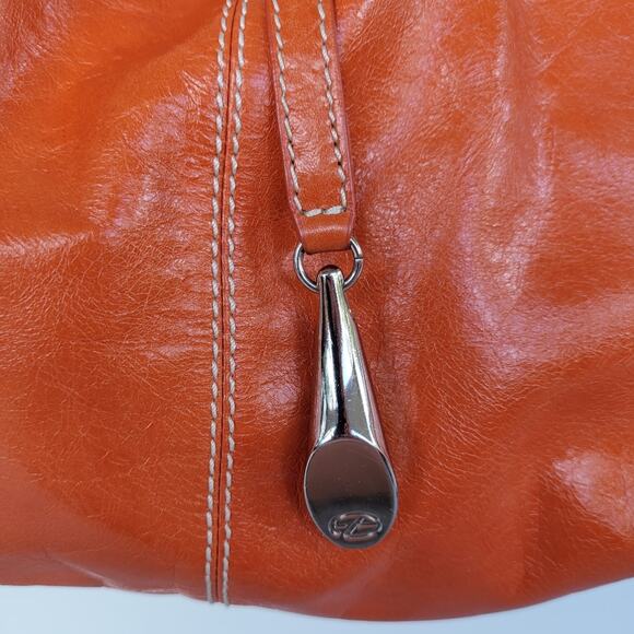 Francesco Biasia Brick Orange Handbag - Picture 6 of 13